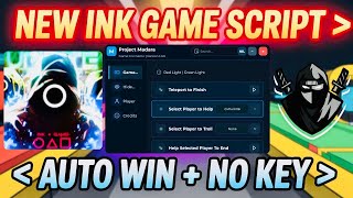 NEW Ink Game Script * NO KEY* (Roblox) - Auto Win (Red Light, Dalgona, Glass Bridge +More!)