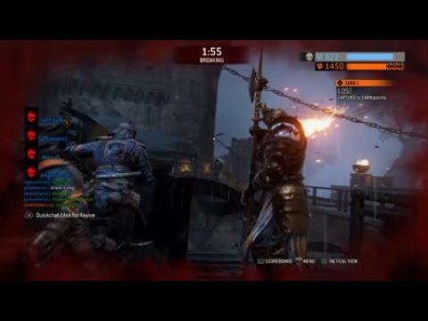 For Honor// 6 kill streat w/Shinobi!!