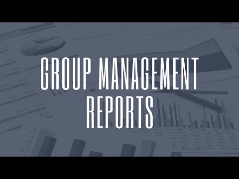 Group Management Reports | Virtual Learning