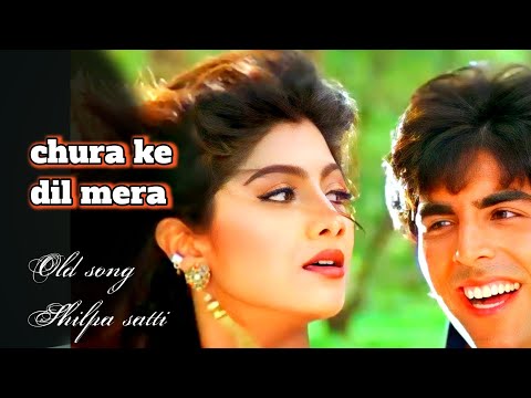 90's Chura ke dil mera  🎧|  Akshay & Shilpa | old Song , alkayagni,Kumar Sanu@Everythingsongr-oy