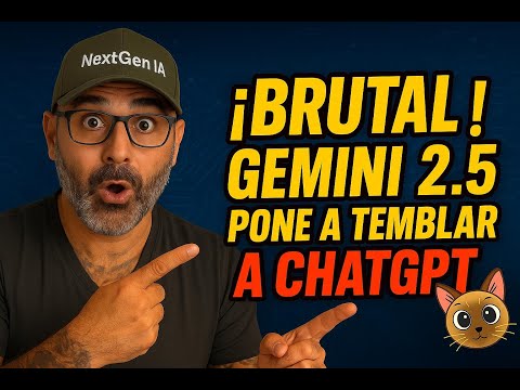 🚀 ¡BRUTAL! GEMINI 2 5 PONE A TEMBLAR A CHATGPT 🔥 Informes, Webs, Infografías y Podcasts ¡GRATIS!