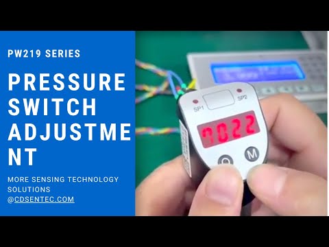 Pressure switch adjustment: how to set pressure switch alarms || pressure switch calibration