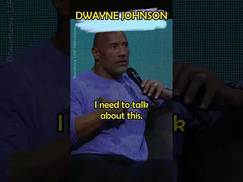 DWAYNE "THE ROCK" JOHNSON 🥹📢| ABOUT BEING VULNERABLE✅| Motivational Video #shorts #life #bemotivated