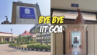 Goodbye IIT Goa Life | 6-Month Software Engineering Internship Journey Begins in Pune | IIT Goa Vlog