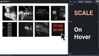 Scale on Hover using CSS