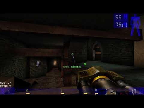 Unreal Tournament 99 Codex DM Duel with Masterful bot