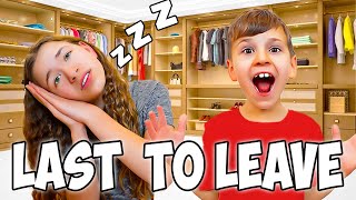 LAST to LEAVE the BEST CLOSET!!