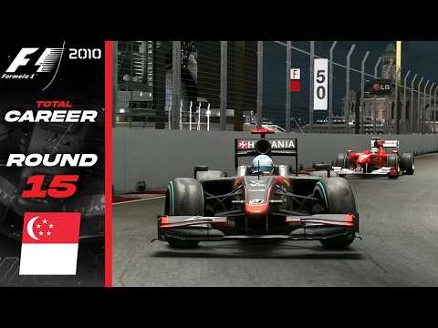 Massive championship implications! F1 2010 Career | Round 15 Singapore GP