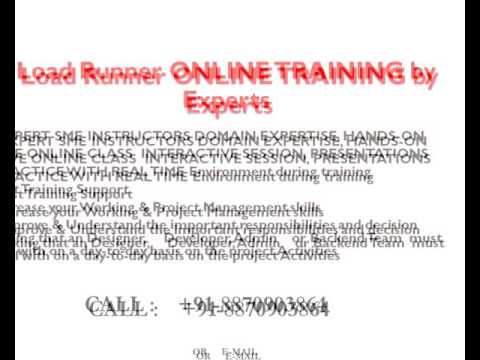 LoadRunner Online Training and Support
