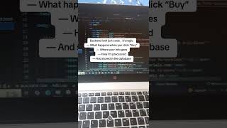 Backend isn't just code it's logic: #coding