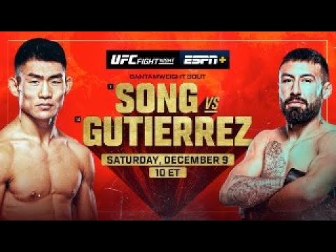 UFC FIGHT NIGHT: Ya Dong vs Gutierezz LIVE WATCHALONG