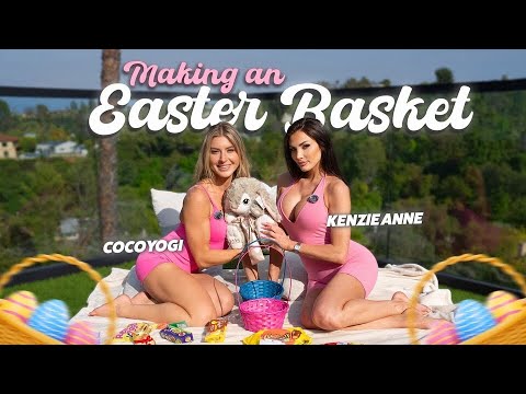 DIY Easter Basket Fun with Kenzie Anne & CocoYogi