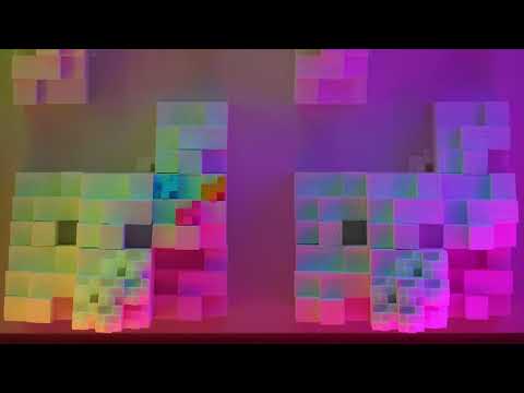 Relaxaa - Interactive Light Sculpture - Animated Sequence - Tilt Video