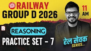 RRB Group D Reasoning Practice Set | GROUP D Reasoning Classes 07 | RRB Group D 2026 Reasoning