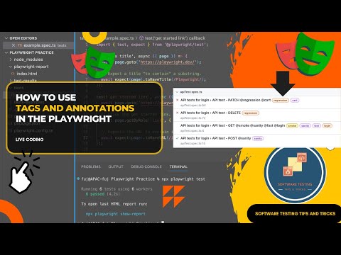 Playwright tutorials for beginners -Tags and Annotations in Playwright