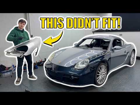 REBUILDING MY CRASH DAMAGED 987 PORSCHE CAYMAN S | PT4