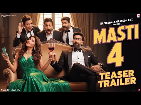 Mastii 4 - Hindi Trailer | Ritesh Deshmukh, Vivek Oberoi, Aftab Shivdasani | 2025