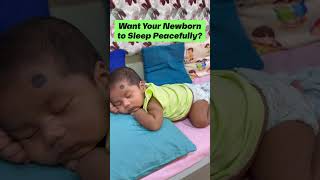 Newborn Bedtime Routine | How to Make Your Baby Sleep Peacefully| Pediatrician Tips India #newborn