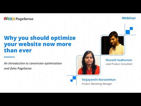 An Introduction to Conversion Optimization and Zoho PageSense