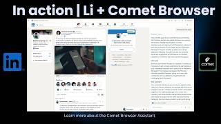 Stop Getting 0 Impressions on LinkedIn (Comet + Perplexity Hack)