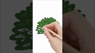 How to draw a peacock#drawing #learningmethods #easydrawing