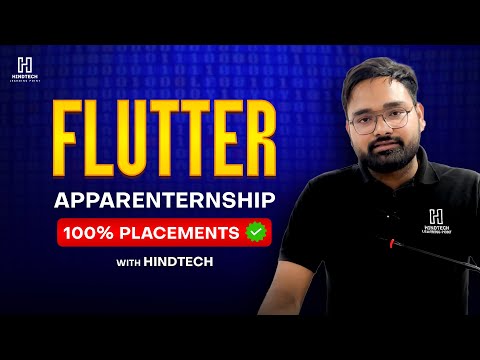 Flutter Apprenticeship 2025 | 100% Placement Guarantee – Hindtech Lucknow #flutter #dart #firebase