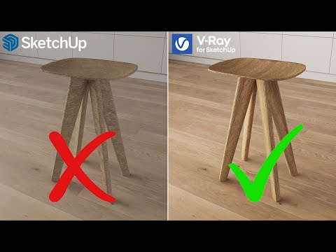 Avoid These Mistakes With Texture Mapping In SketchUp | V-Ray For SketchUp Tutorial