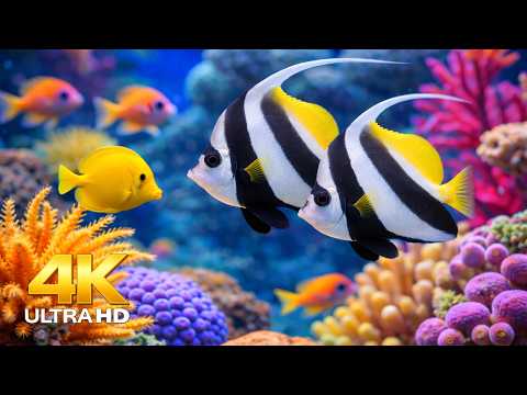 Deep Ocean Calm 🌊 Reef Fish in Ultra HD 4K