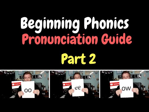 Learn to Read With Phonics (Part 2) - Pronunciation Guide - For Parents & Teachers