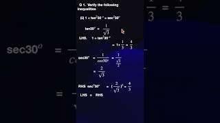 9th Math Solutions: EXERCISE 6.2 Q1(ii) TRIGONOMETRY - Trigonometric values -Tamil Nadu State Board