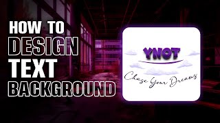 Create Eye-Catching Text Backgrounds: Step-by-Step Design Guide #TextDesign #DesignTips