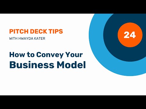24. Pitch Deck Business Model Slide