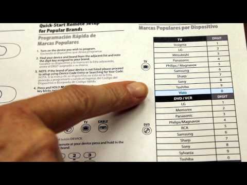 URC8820 Cox 8820 Quick Start