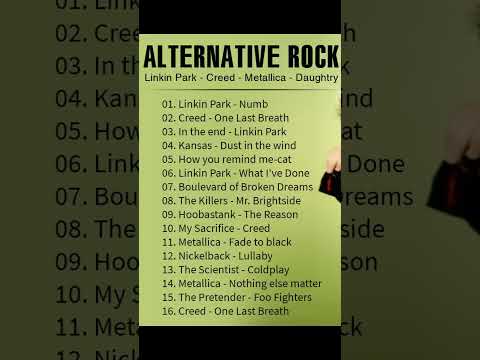 Alternative Rock Songs💖 Lagu Rock Alternative #shorts