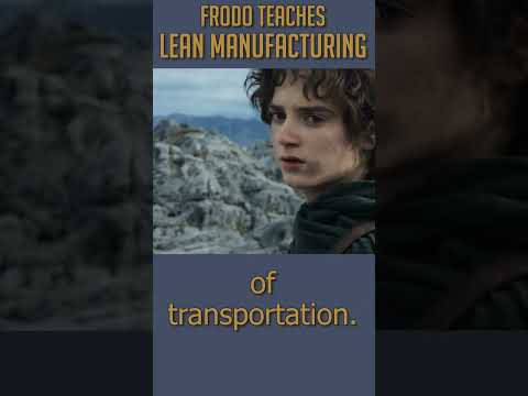 Frodo Teaches Lean Manufacturing