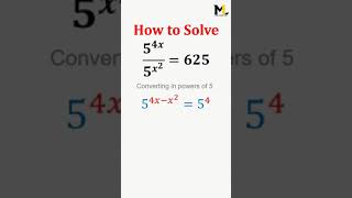 Tricky Exponential in 10 seconds !!! #iitjee #maths #easymaths #shorts