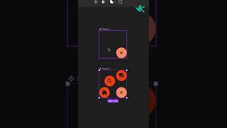 Action Menu Animation in Figma #figma #figmatutorial #uidesign #youtubeshorts