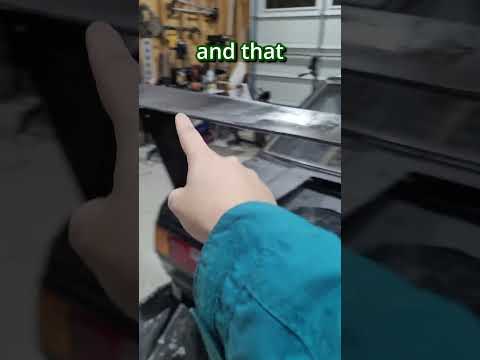 Carbon Fiber Rear Wing Wiggle and Shake #carbonfiber #racecar #timeattack