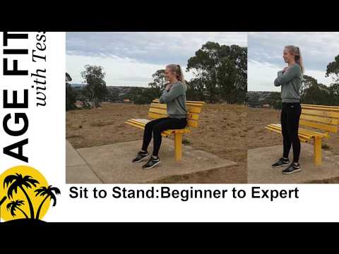sit to stand: beginner to expert