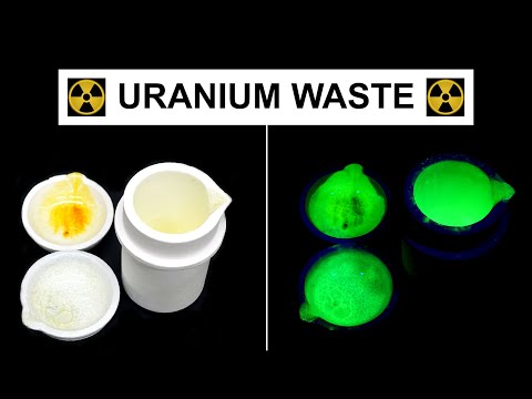 Cleaning up my uranium waste