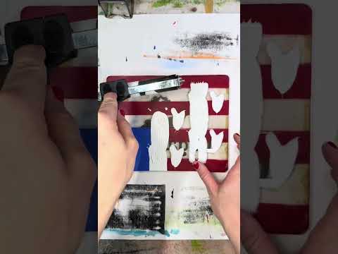 Art is resistance #gelliplateprinting #art #imagetransfer