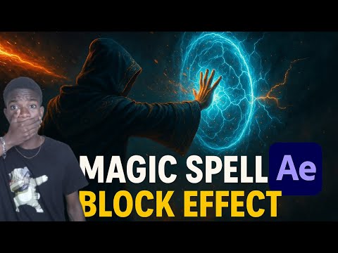 Make Your Own Magic Spells block in After Effects