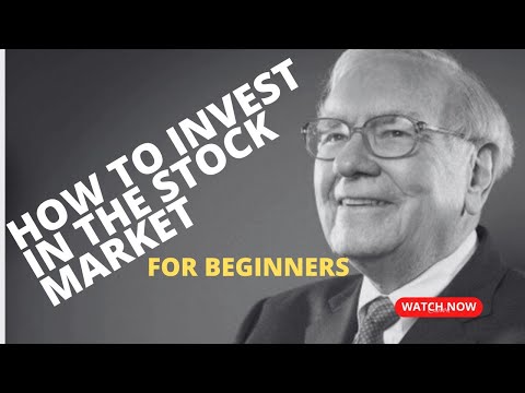 How to Invest in the Stock Market: for Beginners