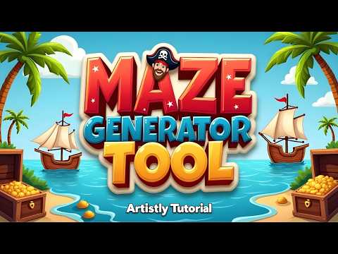 Maze Generator Tool – Artistly Tutorial
