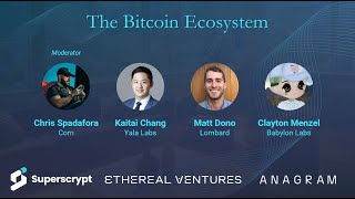 Crypto Research Day 2024: The Bitcoin Ecosystem