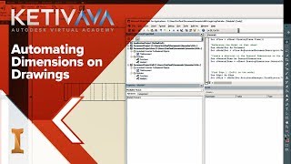 Automating Dimensions on Drawings | Autodesk Virtual Academy