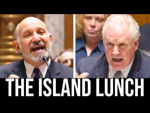 Sen. Van Hollen GRILLS Lutnick Over Visit To Epstein's Island