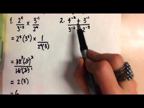Evaluating Integer Exponents