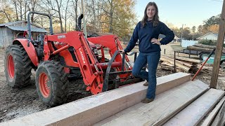 This White Oak Log Almost Beat the Sawmill!!