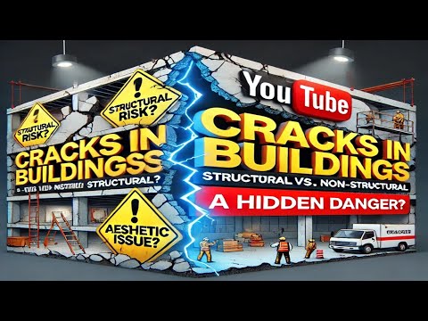 Cracks in Buildings: Cosmetic or Catastrophic? #civilengineering #facts